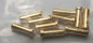 Preview: 5mm Goldkontaktstecker - 18mm - 10 Stück