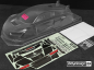Mobile Preview: Bittydesign AR8-GT3 1/10 GT Karosserie - klar, unlackiert - 190mm - 1 Stk.