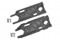 Preview: Team Corally - Suspension Arm Long - Lower - Querlenker hinten unten lang - Rear - Composite - V2 - 1 Stk.