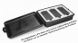 Preview: Jconcepts Aufbewahrungs- Box für LiPo-Short-Packs - Kunststoff - schwarz - 1 Stk.