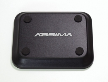 Absima Aluschale mit Magnetplatte schwarz - 1 Stk.