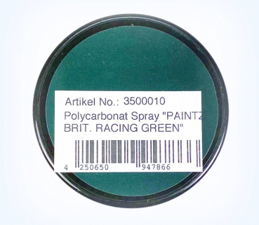 Absima Paintz Polycarbonat Spray Farbe "Britisch Racing Green" - grün - 150ml