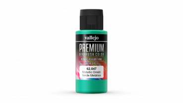 Vallejo Premium Airbrush Farbe - Metallic Grün - 60ml