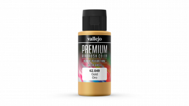 Vallejo Premium Airbrush Farbe - Gold - 60ml
