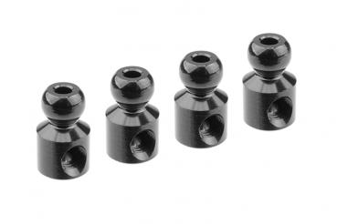 Team Corally - Ball End 4.8mm - for Anti Roll Bar - Alu - SBX-410 - 4 Stk.