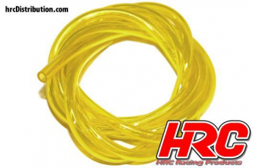 Benzinschlauch (kein Nitro) - Polyurethane - Gelb 4 x 2,5mm (1m)