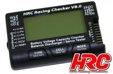 Battery Analyzer - Checker & Balancer mit prozentualer Spannungsanzeige