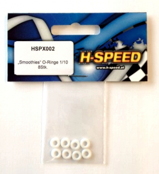 H-SPEED Smoothies O-Ringe 1/10 8Stk. weiss
