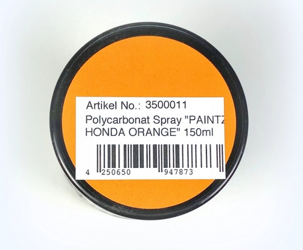Absima Paintz Polycarbonat Spray Farbe "HONDA Orange" 150ml