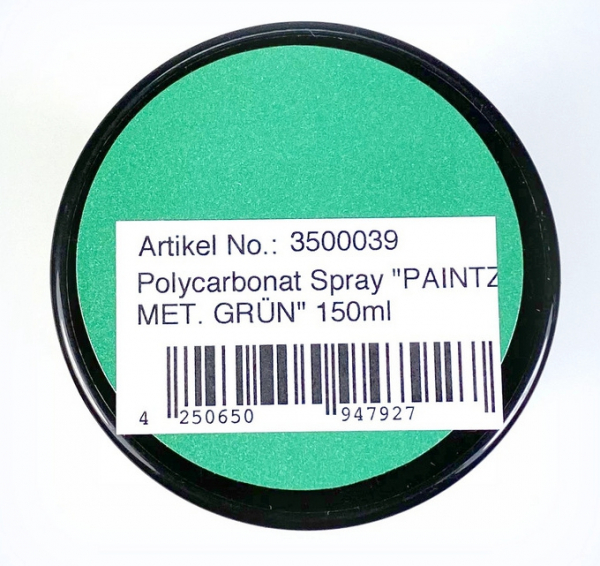 Absima Paintz Polycarbonat Spray Farbe "Metallic Grün" 150ml