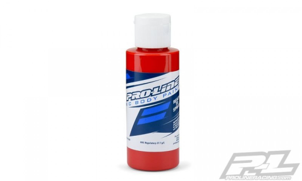 Pro-Line RC Body Paint - rot speziell für Polycarbonate / Airbrush-Farbe - 60ml