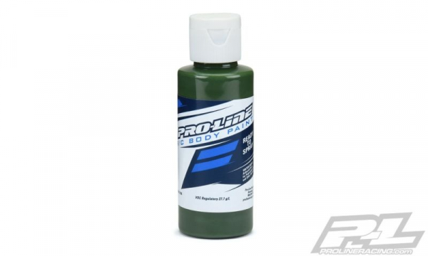 Pro-Line RC Body Paint - Mil Spec grün speziell für Polycarbonate / Airbrush-Farbe - 60ml