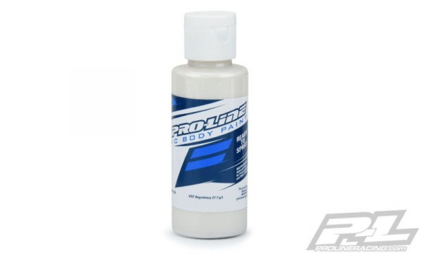 Pro-Line RC Body Paint - Pearl weiß speziell für Polycarbonate / Airbrush-Farbe - 60ml