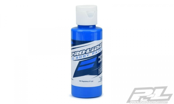 Pro-Line RC Body Paint - Fluorescent blau speziell für Polycarbonate / Airbrush-Farbe - 60ml
