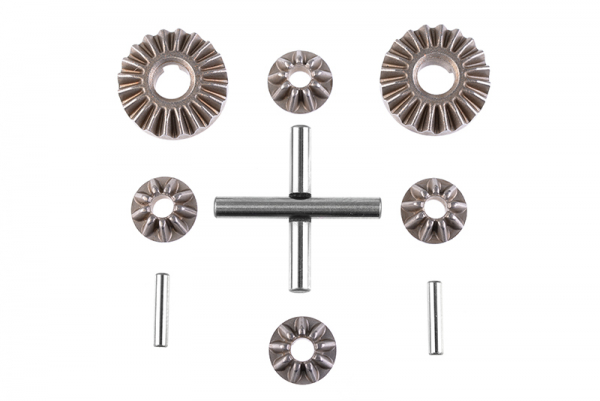 Team Corally - Planetary Diff. Gears - Stahl - SBX-410 - 1 Set