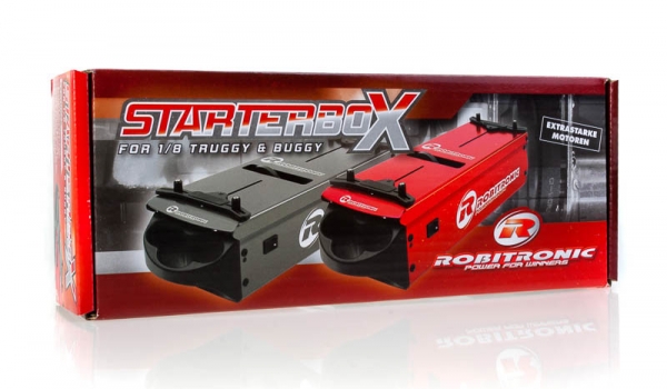 Robitronic Starterbox für Buggy & Truggy 1/8 (rot)