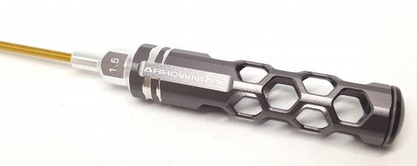 Arrowmax Allen Wrench Set 1.5, 2.0, 2.5 & 3.0 X 120MM - 4-Teilig - Honeycomb - Innensechskant