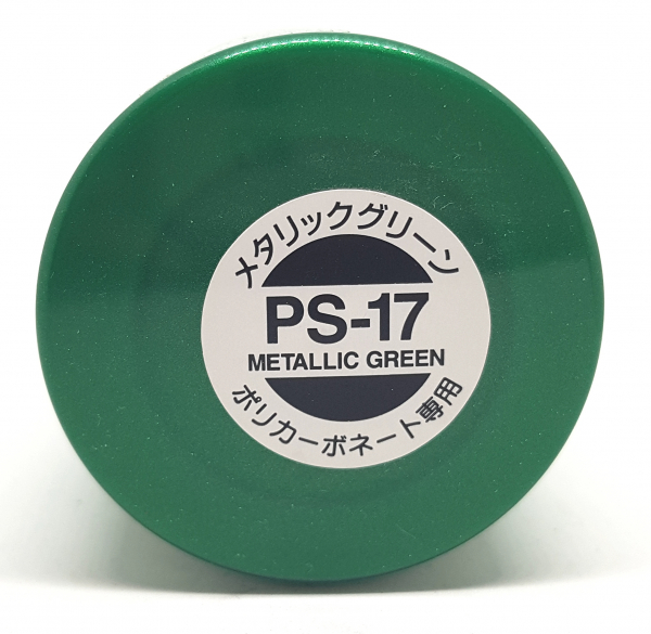Tamiya PS-17 Metallic Grün Green Polycarbonat Spray Farbe - 100ml